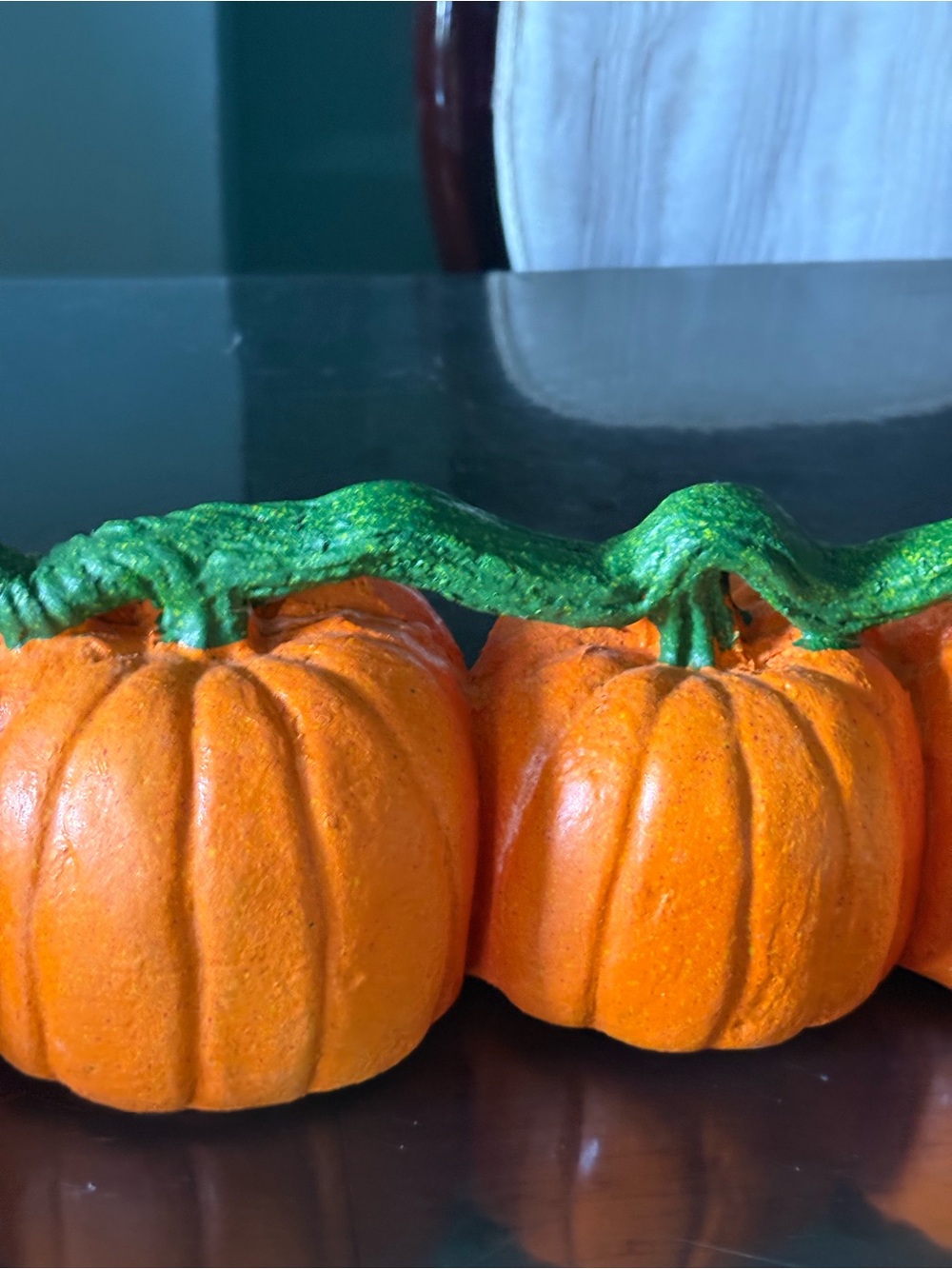 Halloween Pumpkin Jack-O'-Lantern Set - Lights Sounds Working - Picture 8 of 16